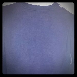 Black Argyle Vest Size M